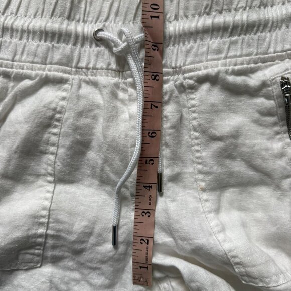 Athleta Straight Leg Pants Women's Size 8/T White Minimalist Stretch Everyday - Picture 7 of 12